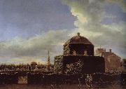 Side of Castle Garden Jan van der Heyden